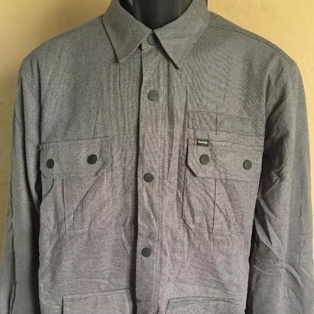 Hurley Mens Medium Long Sleeve Shirt